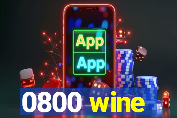 0800 wine
